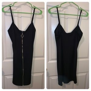 Zip up dress